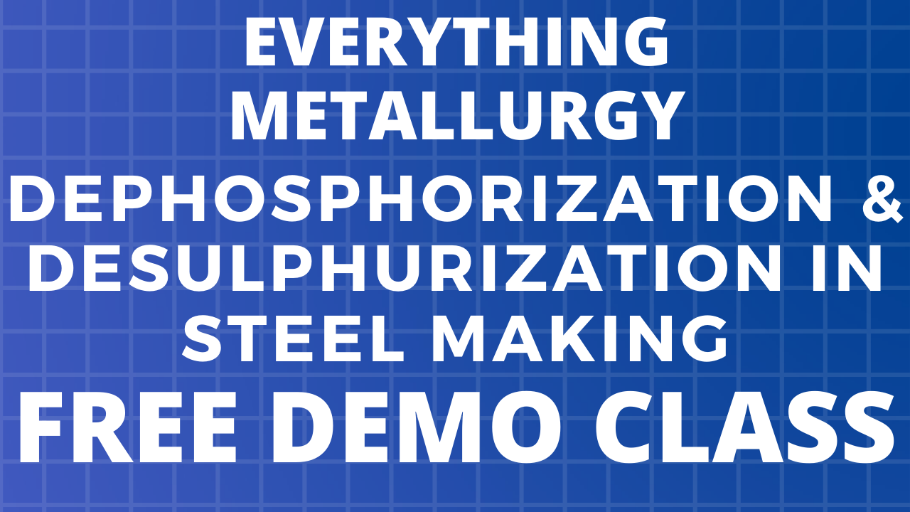 Dephosphorization & Desulphurization Free video